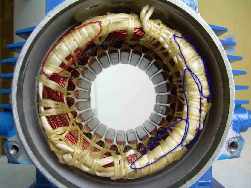 Катушки статора электродвигателя 4амн280s4у3