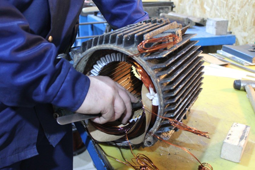 Перемотка электродвигателей 4к