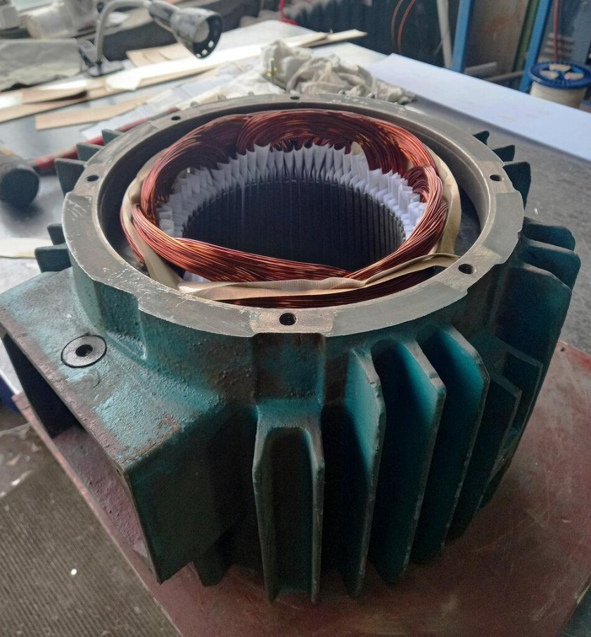 Электродвигатель конусный