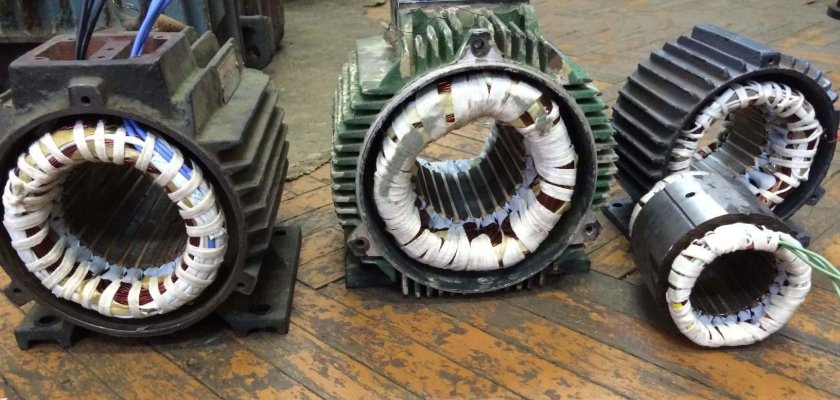 Перемотка электродвигателей 4к