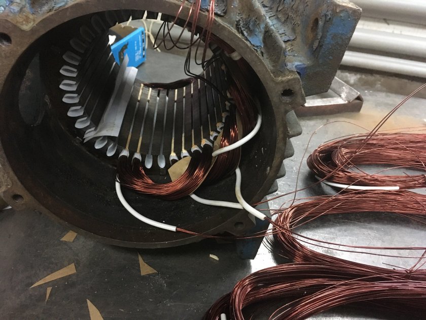 Славянка обмотка электродвигателя