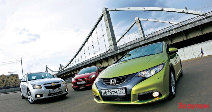 Шевроле Круз или Мазда 3