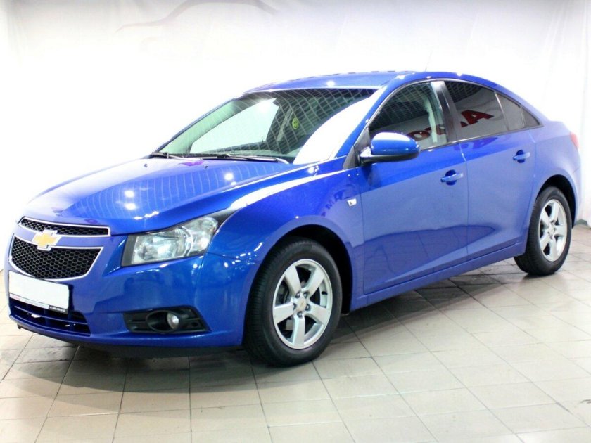 Шевроле Круз синий