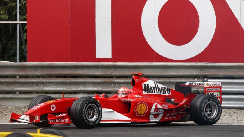 Ferrari f2004 Михаэля Шумахера