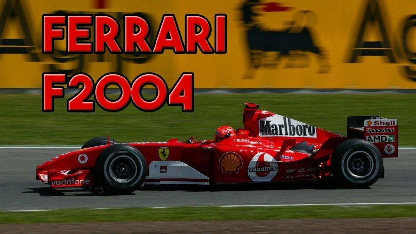 Феррари ф1 2004