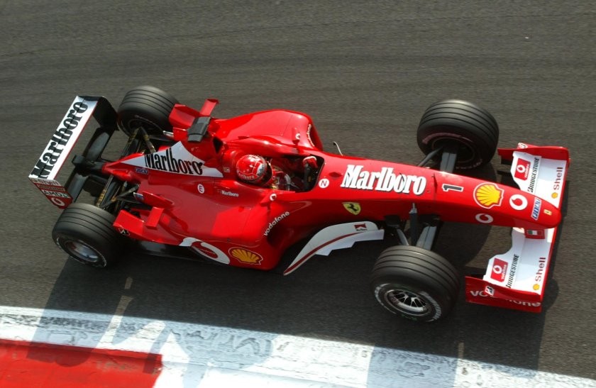 Ferrari f2002 Schumacher