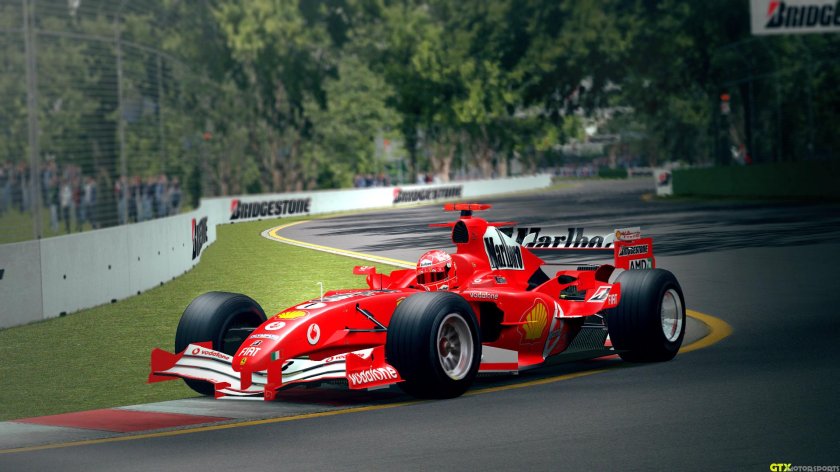 F1 Ferrari f2004