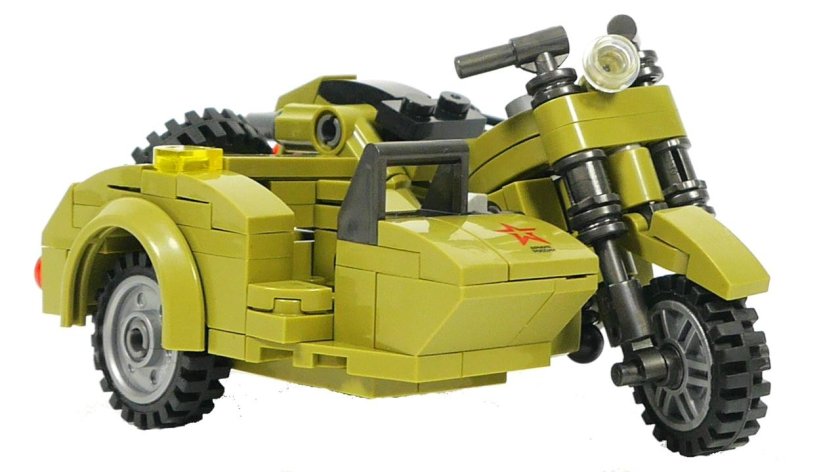 Конструктор военный мотоцикл