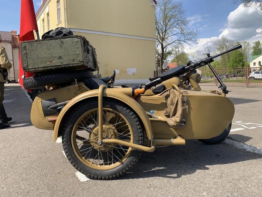 Немецкий мотоцикл 2-й мировой войны