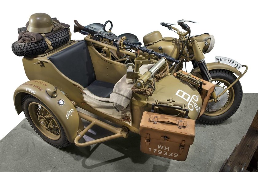 Мотоцикл вермахта BMW r75