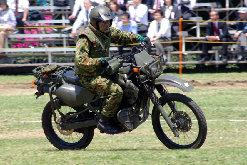 JGSDF Kawasaki klx250