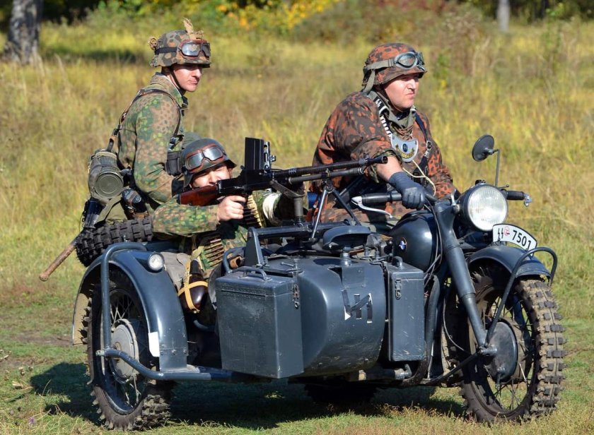Мотоцикл вермахта BMW r75