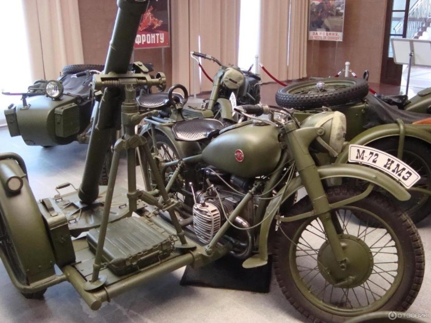 Военный мотоцикл Урал м72