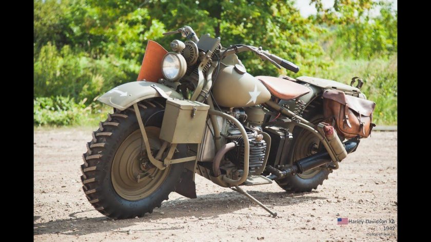 Харлей Дэвидсон военный мотоцикл