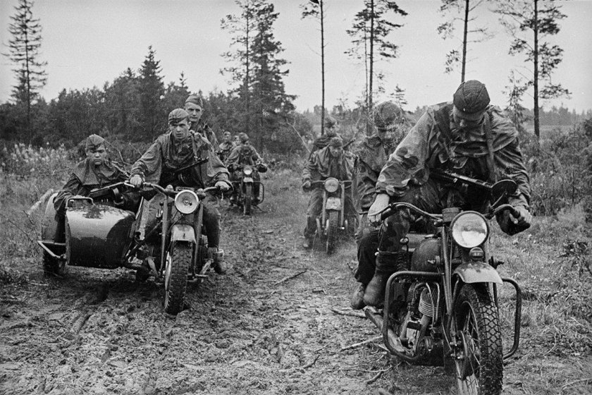 Пехота на Калининском фронте