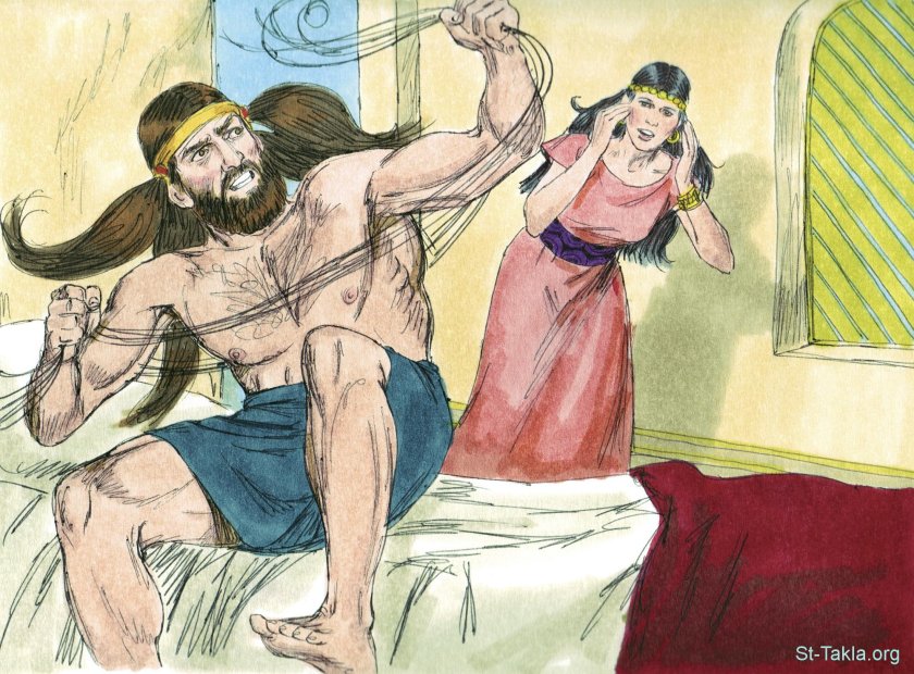 Самсон Библейский герой