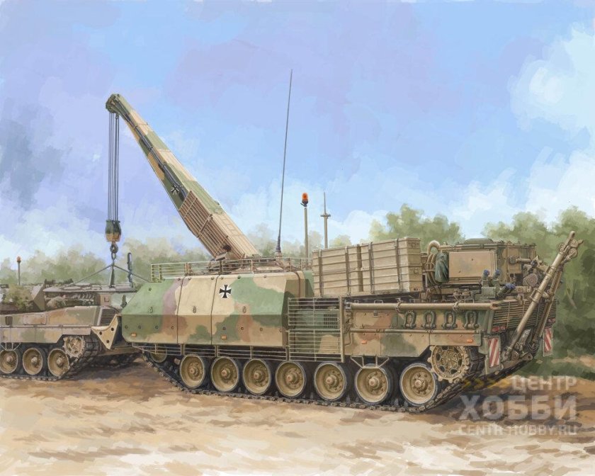 Брэм Bergepanzer 3