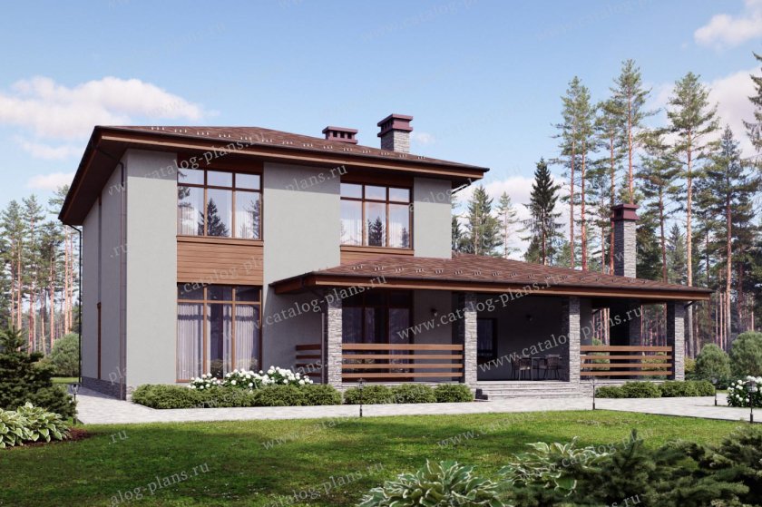 Проекты домов и коттеджей