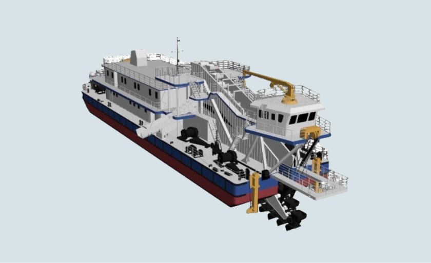 Многочерпаковый земснаряд