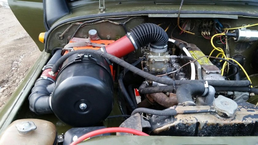 Шноркель на УАЗ 469