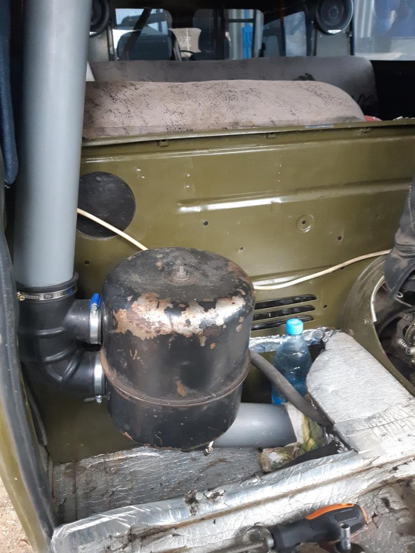 Шноркель на УАЗ 452