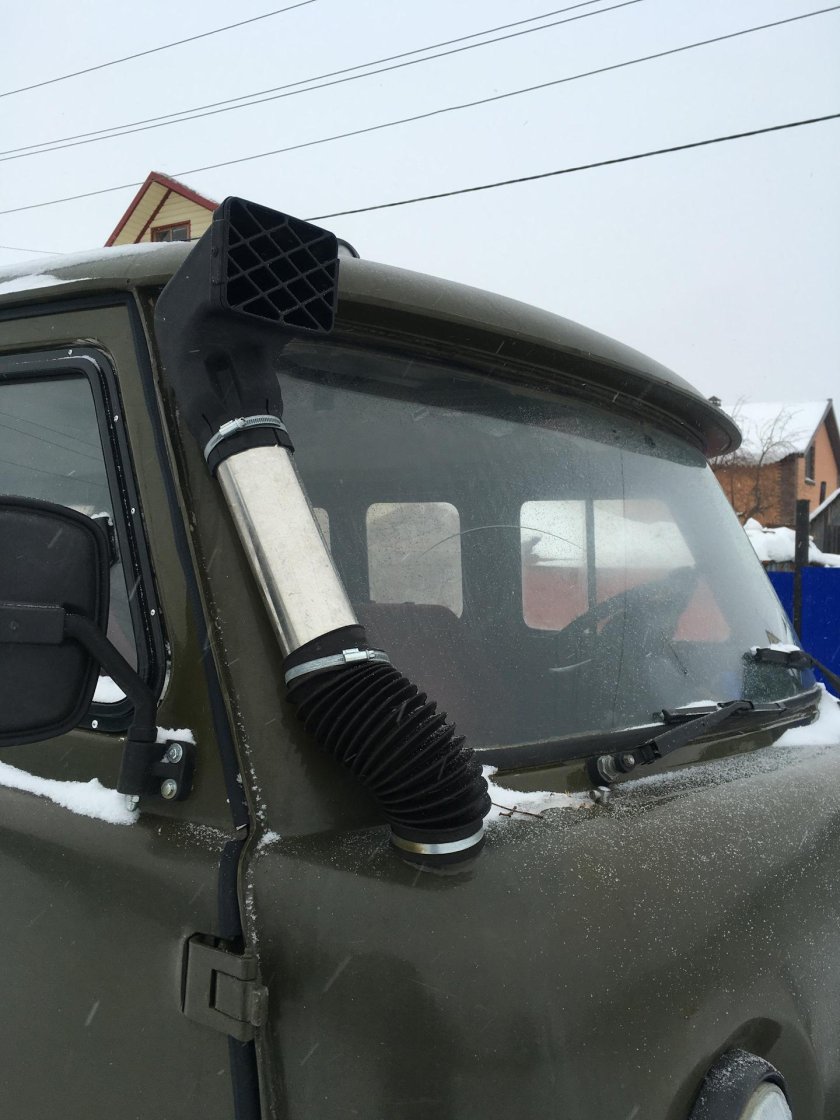 Шноркель на УАЗ 452