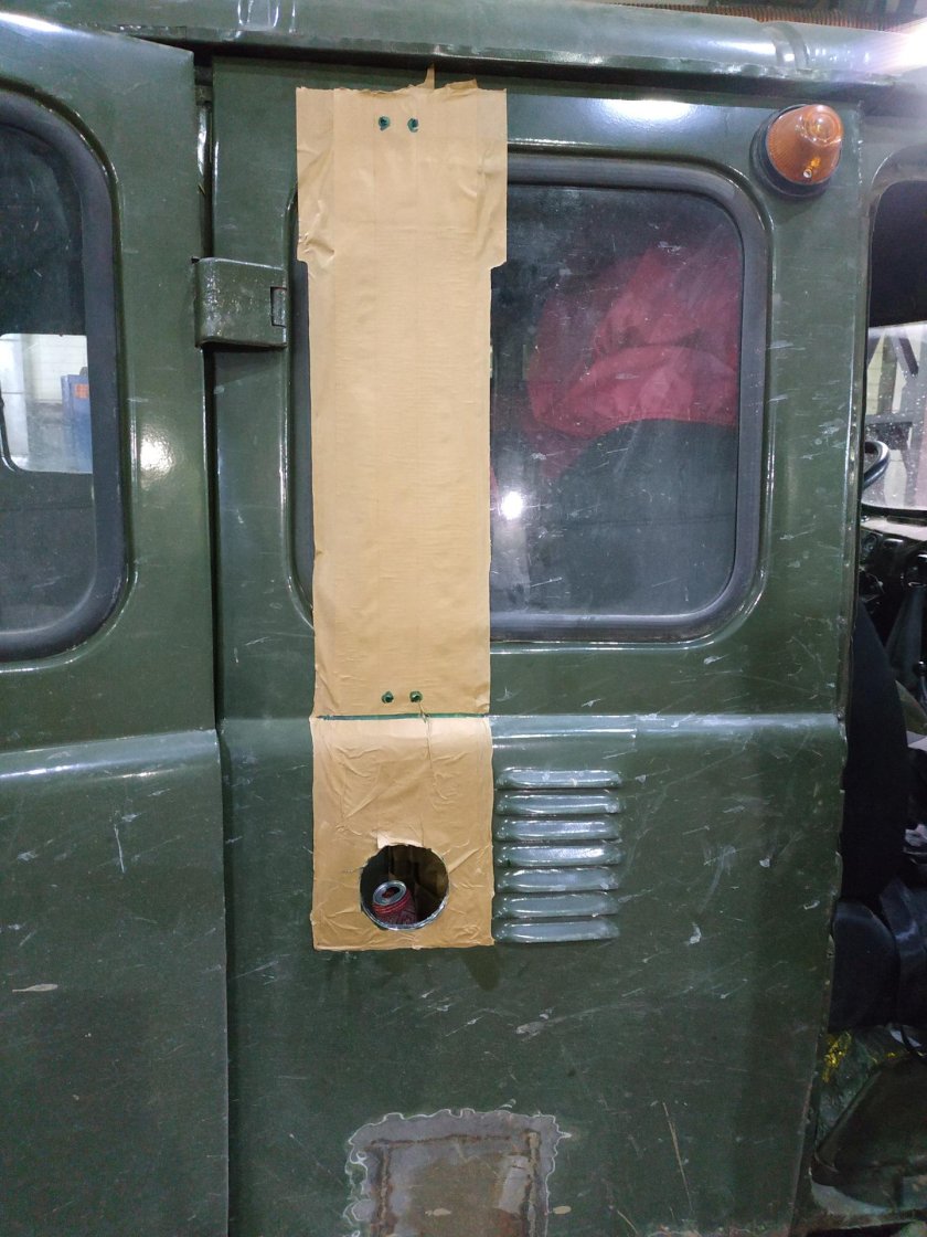 Шноркель на УАЗ 452 Буханка