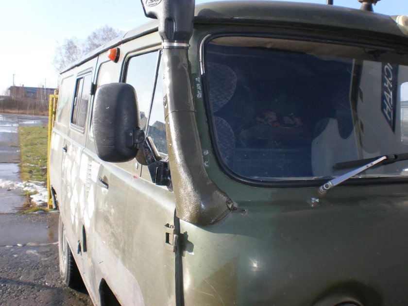 Шноркель на УАЗ 452 Буханка