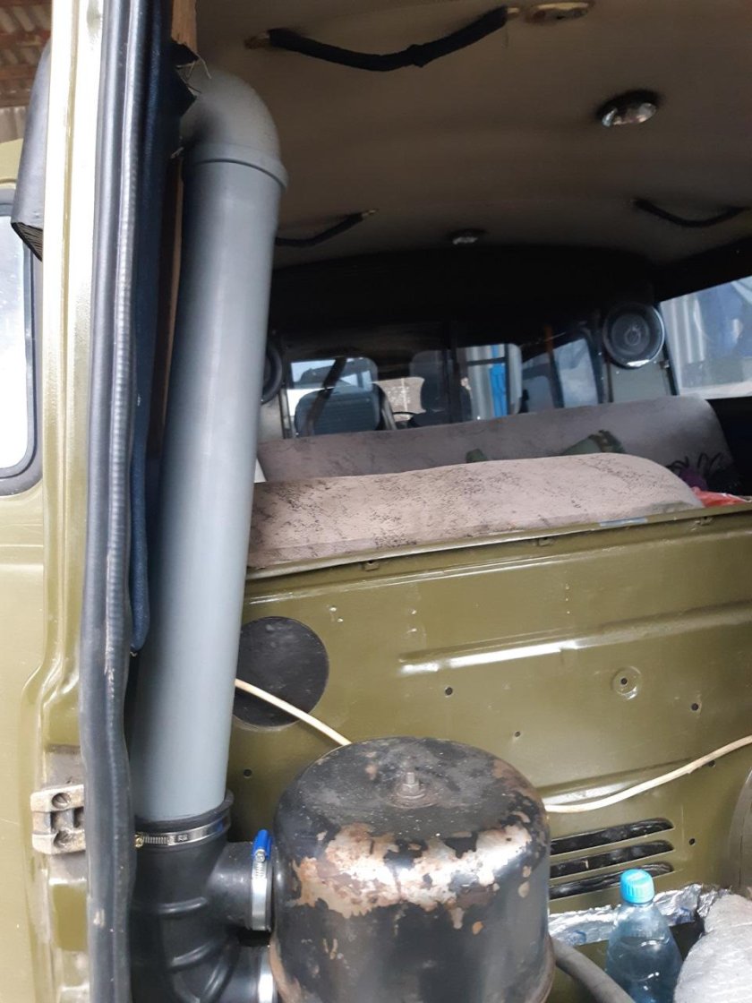 Шноркель на УАЗ 452 Буханка