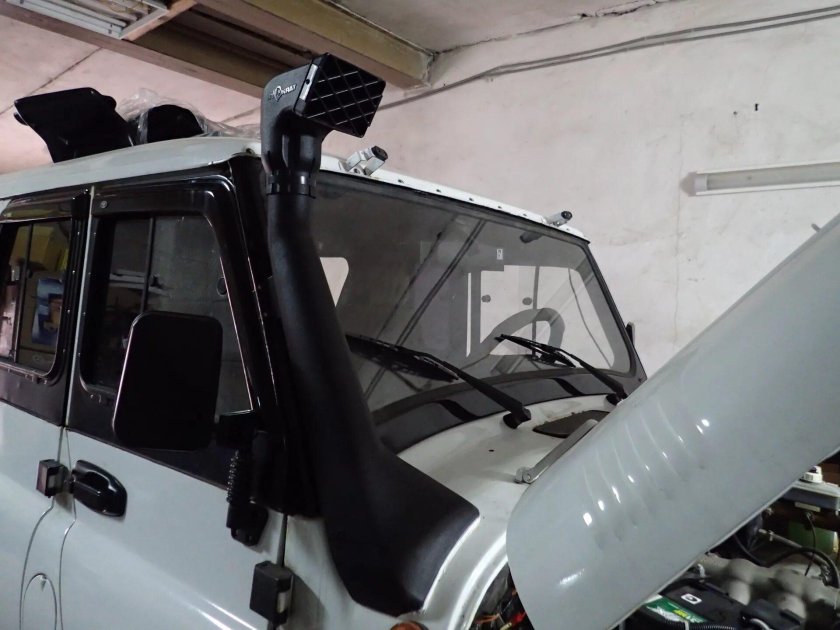 Шноркель на УАЗ 469