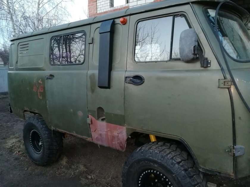 Шноркель на УАЗ 452 Буханка