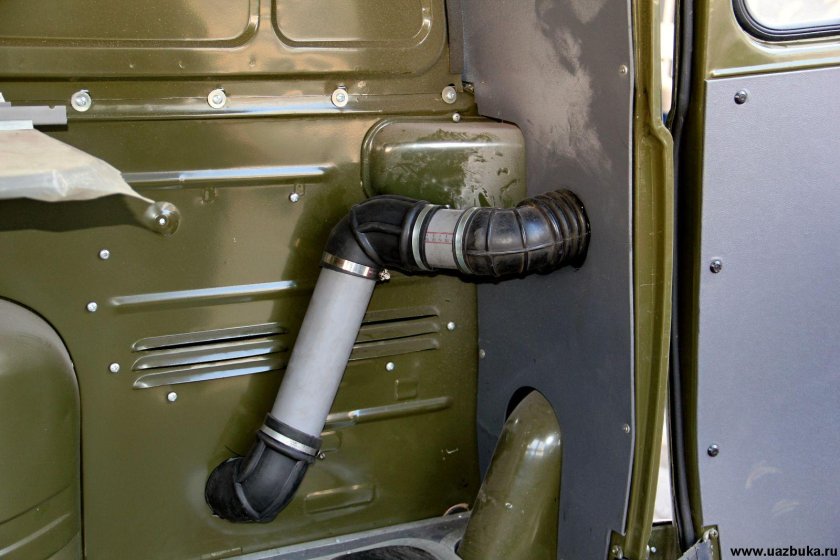 Шноркель на УАЗ 452 Буханка