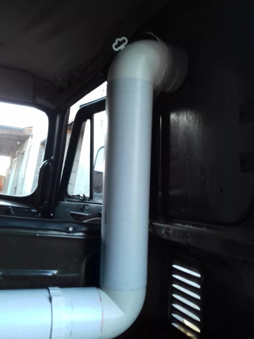 Шноркель на УАЗ 452 Буханка