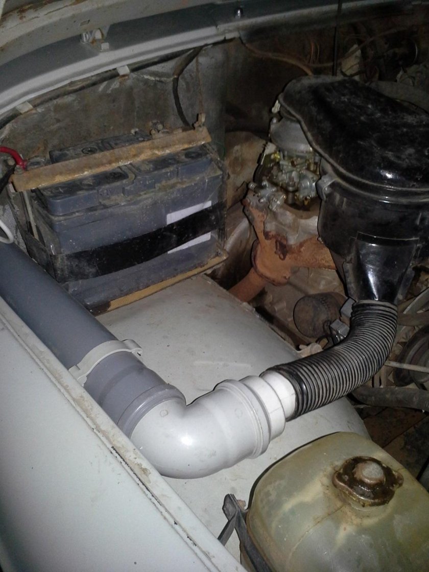 Шноркель на УАЗ 452 Буханка