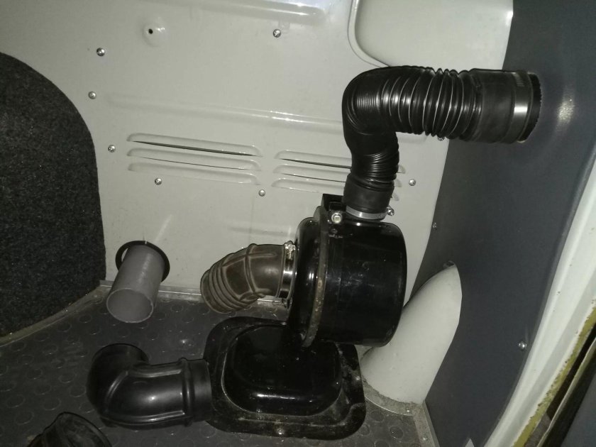 Шноркель на УАЗ 452 Буханка