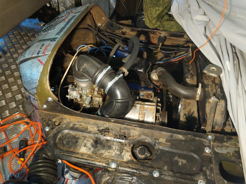 Шноркель на УАЗ 452 Буханка