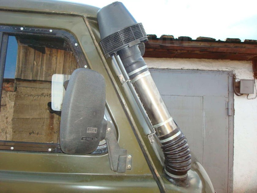 Шноркель на УАЗ 469
