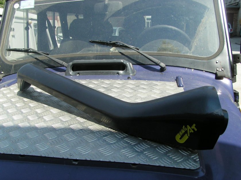 Шноркель на УАЗ Хантер