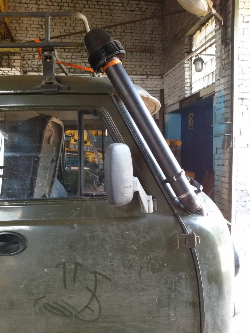 Шноркель на УАЗ 452