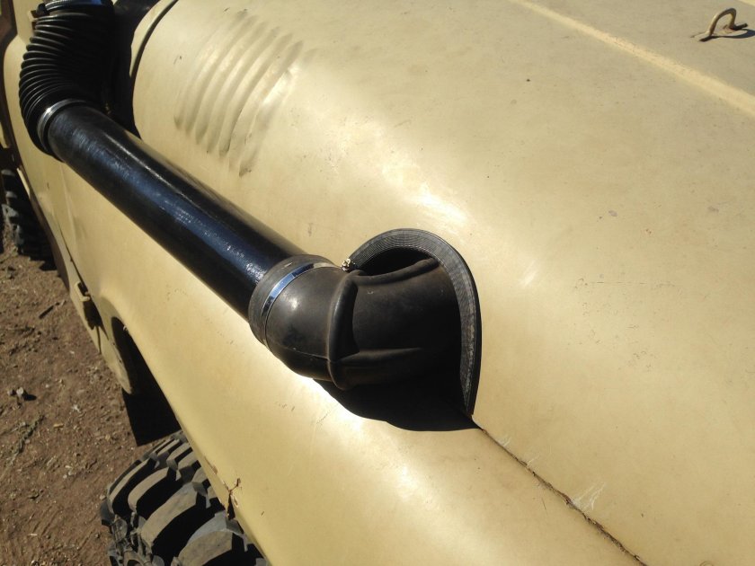 Шноркель на УАЗ 469