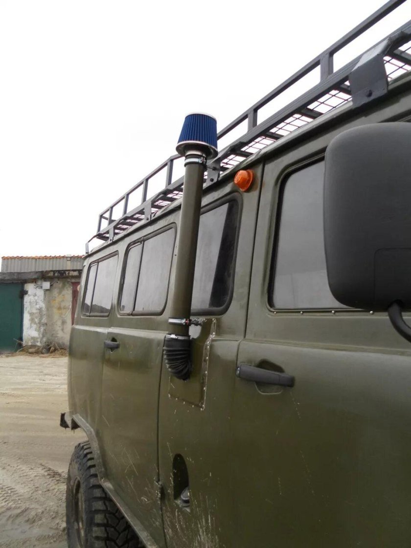Шноркель на УАЗ 452 Буханка