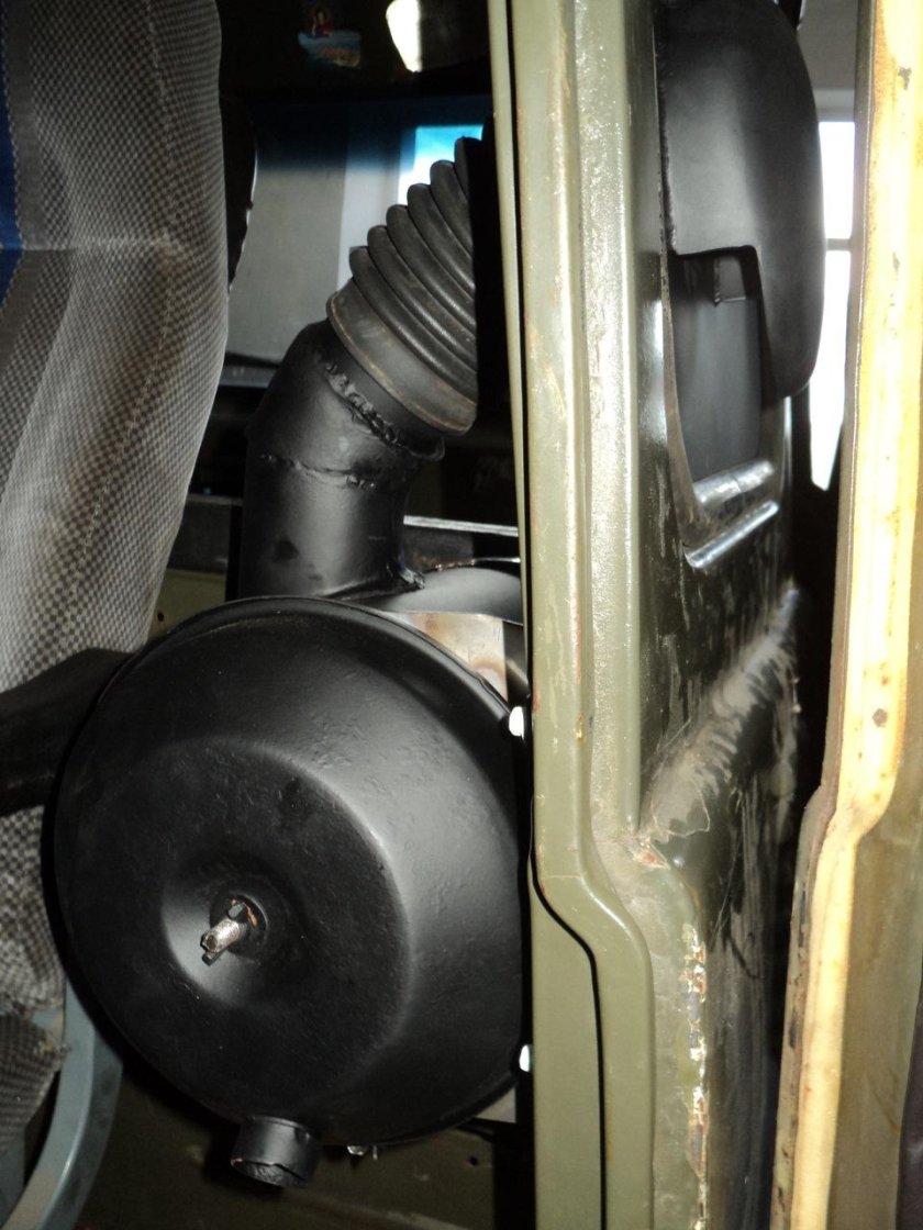 Шноркель на УАЗ 3303