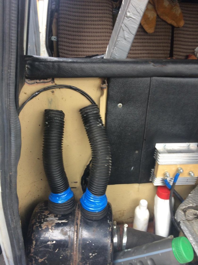 Шноркель УАЗ Буханка 409 двигатель