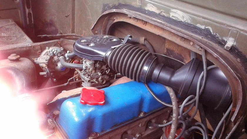 Шноркель на УАЗ 3303