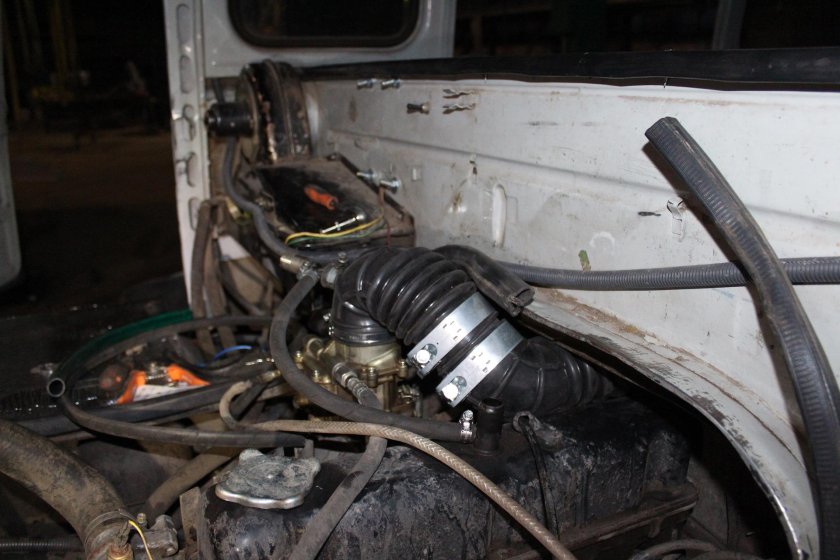 Шноркель на УАЗ Буханка