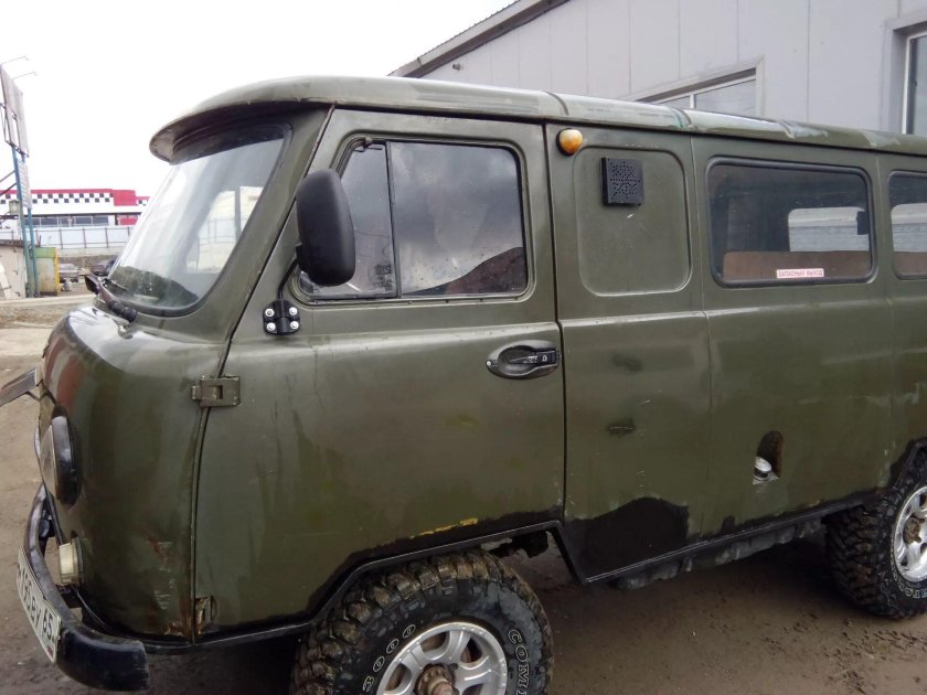 Шноркель на УАЗ 452 Буханка