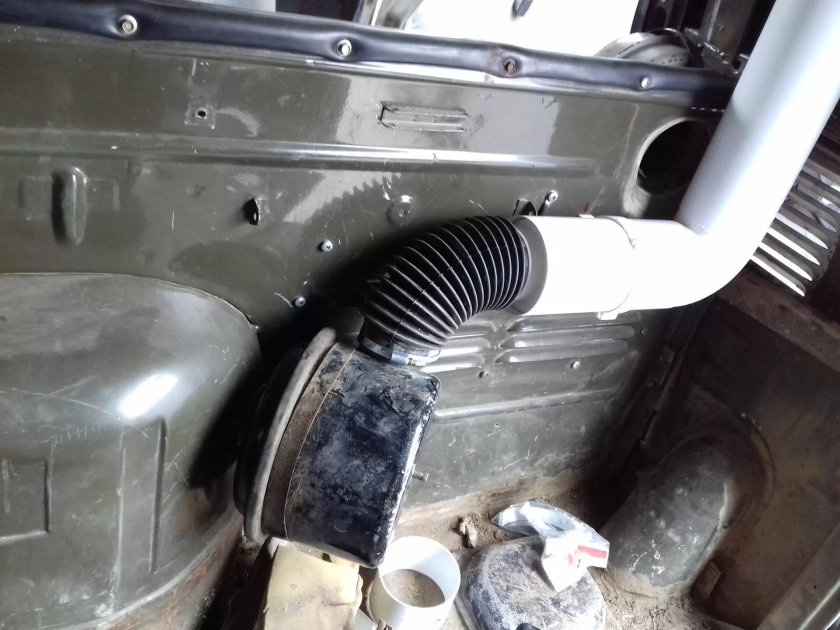 Шноркель на УАЗ 3303