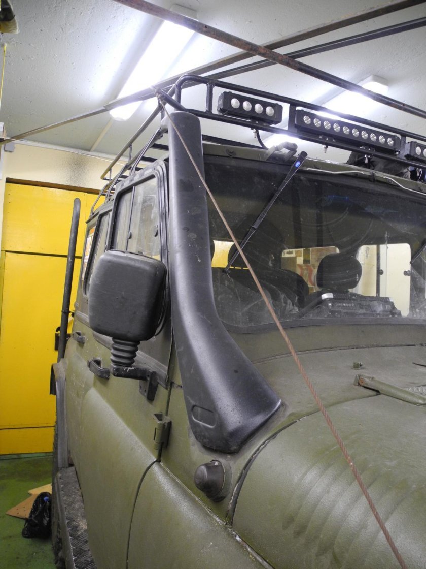 Шноркель на УАЗ 3151