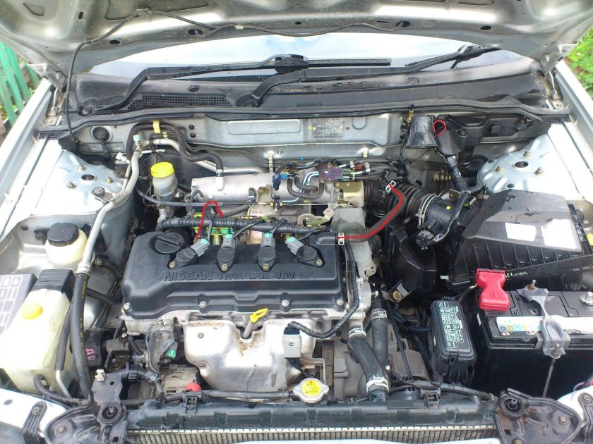 Ниссан санни 2001 двигатель