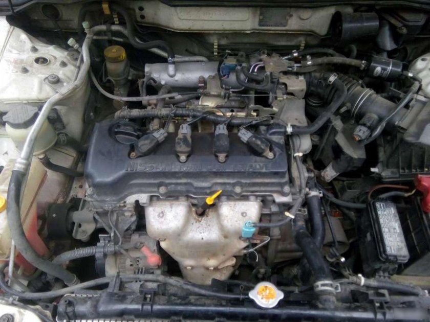 Двигатель Nissan qg15de